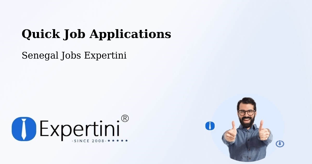 Quick Job Applications - Senegal Jobs Expertini